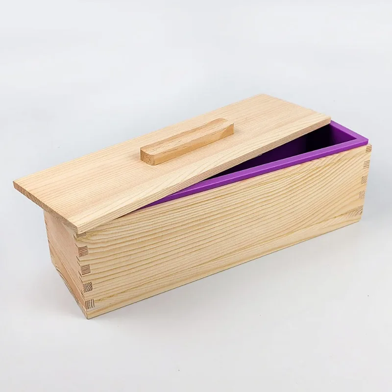 Soap Making Kit For Beginners - Xà Phồng Silicon Khuôn Hình Chữ