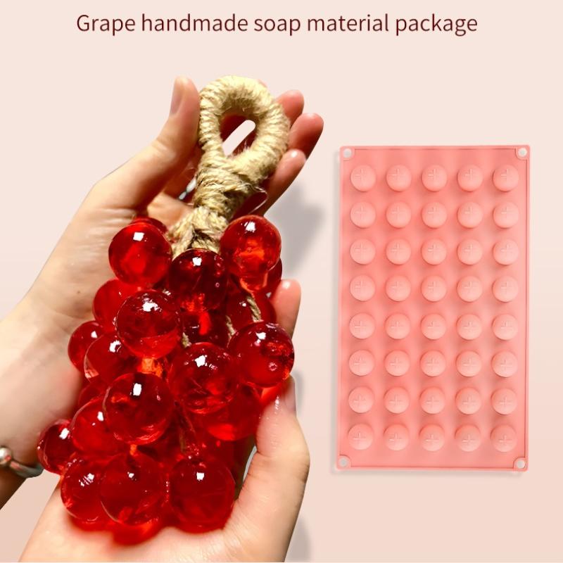 Silicone Grape Ball Molds Soft - đánh giá và giá Soap Making Kit For Beginners