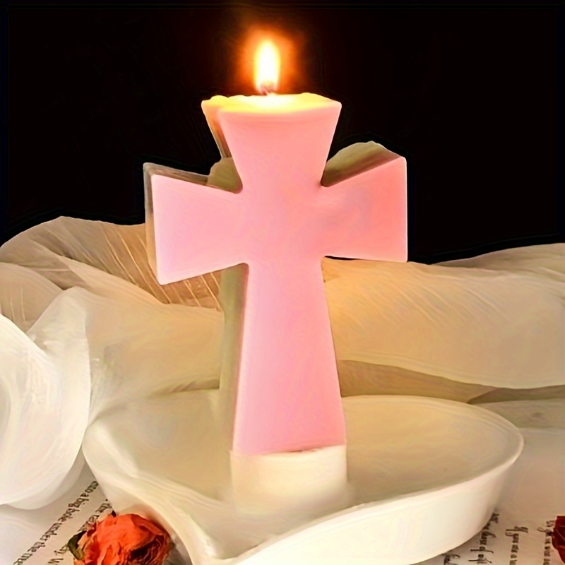 Silicone Mold Blessing Cross D - đánh giá và giá Soap Making Diy Kit
