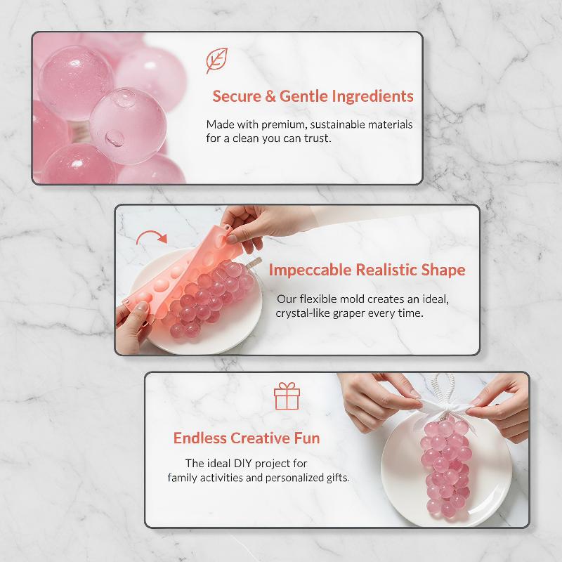 Silicone Grape Ball Molds Easy - đánh giá và giá Soap Making Kit For Beginners